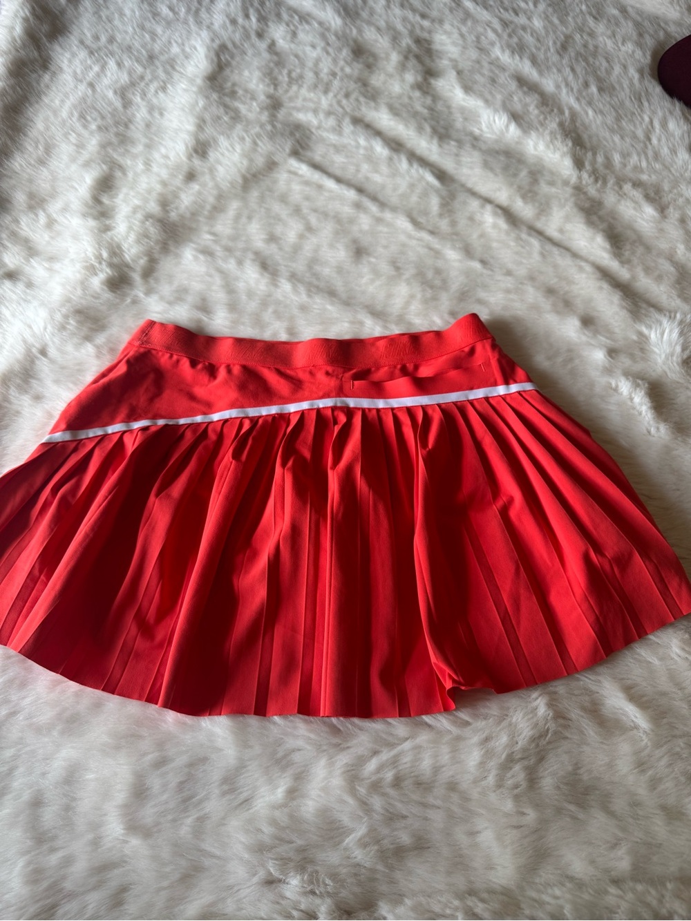 Nike Women’s Red Athletic Pleated Skort - Picture 10 of 12
